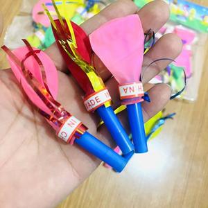 Globos con silbato, juguetes para niños, silbatos, globos, regalos de cumpleaños, silbatos de alambre dorado, cornetas, globos, regalos, obsequios - Product Image 4