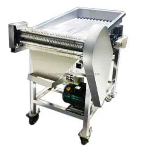 Hoch effizienter elektrischer grüner Sojabohnen schäler Grüner Bohnen schäler Black Eyed Peas Sheller Peeling Machine