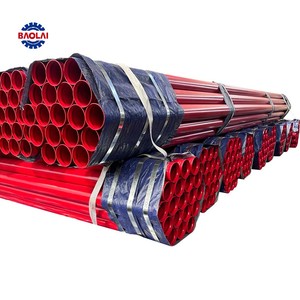 Tuyau d'extincteur soudé de qualité supérieure certifié FM UL |   Technologie de revêtement époxy RAL3000 300μm - Product Image 1