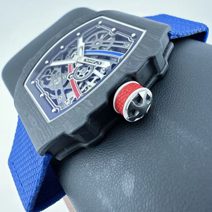 Montre pour homme en fibre de carbone de haute qualité 67-02, ultra-fine, automatique, mécanique, montres de luxe pour affaires, design étanche - Product Image 6