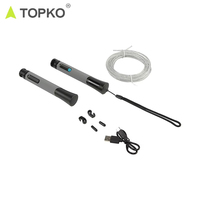 TOPKO En stock Corde à sauter numérique Fitness Exercice Corde à sauter intelligente avec compteur numérique