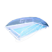 Tente dôme transparente gonflable pour l'extérieur, couverture de piscine transparente, tente gonflable pour piscine