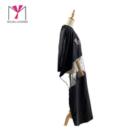 Tablier de coiffure personnalisé en polyester imperméable pour salon de coiffure et barbier