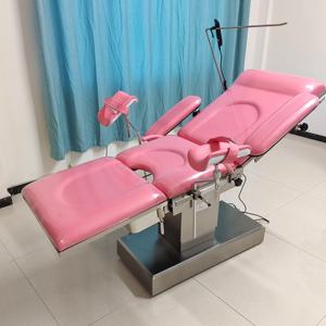 Meja Persalinan Obstetri Multifungsi Rumah Sakit, Meja Pemeriksaan Ginekologi Elektrik, Meja Operasi Baja dengan Harga Terjangkau - Product Image 3