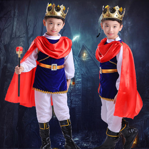Disfraz Infantil para Niños, Disfraz de Rey Pirata, Príncipe, Juego de Roles, Otoño, 8-13 Años, Material de Tela - Product Image 2