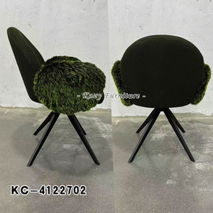 Accueil Cuisine haut de gamme Mobilier de salon Chaise d'appoint verte Restaurant Relax <span class=keywords><strong>Fauteuil</strong></span> de salle à manger en cuir Pu - Product Image 3