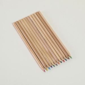 Articles promotionnels en gros, dernières nouveautés, boîte en bois écologique, crayons de couleur, ensemble de fournitures scolaires, emballage personnalisé avec logo - Product Image 3