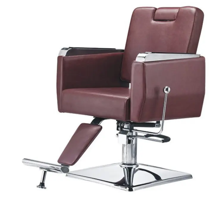 Diant neuen Stil moderne Friseursalon Möbel weiße Farbe Mann Friseur Sitz stuhl italienische Friseurs tühle für Barbershop