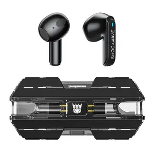 New product Trans former TF-T01 LED Display HIFI Gaming Audifonos Gaming Tws Headphones Earphone