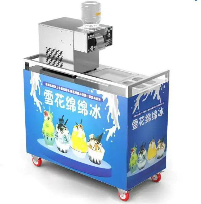 Automatische Schneegeis-Shave-Maschine Bingsu-Maschine für gewerbe