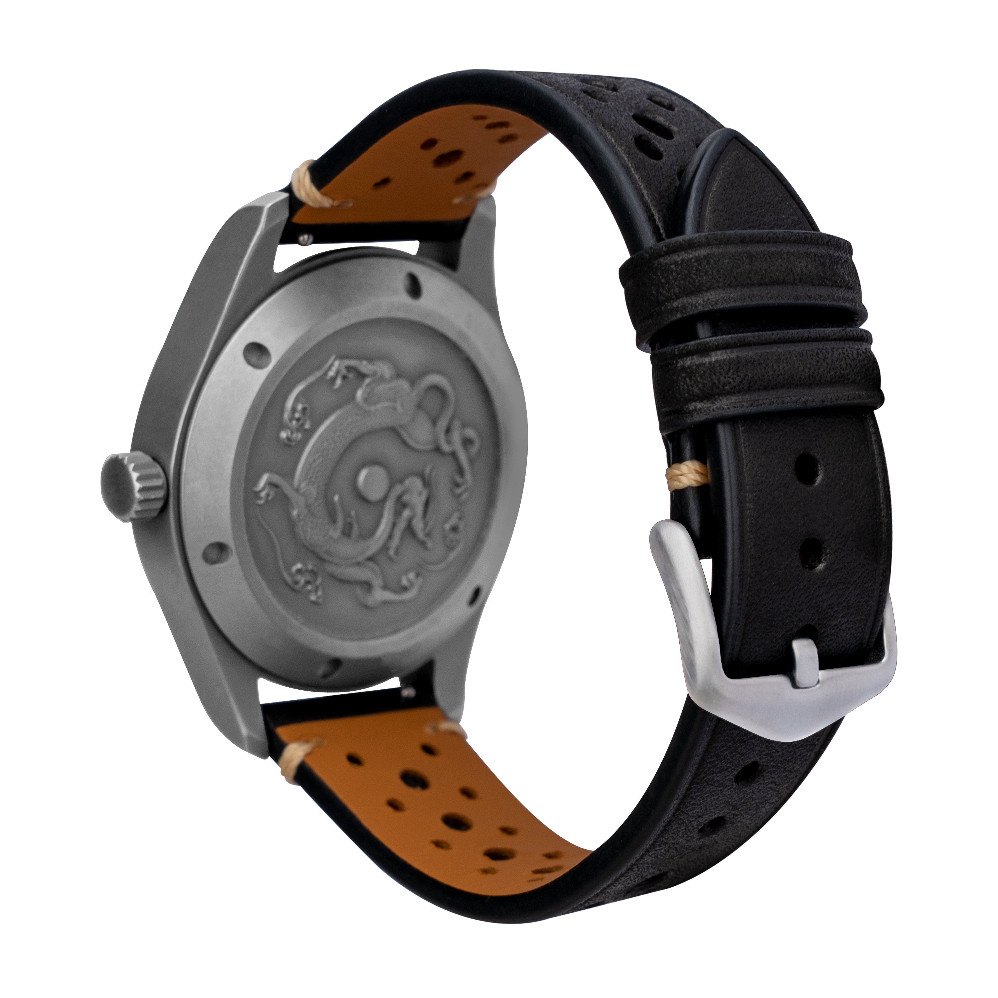 Black-silver buckle #276