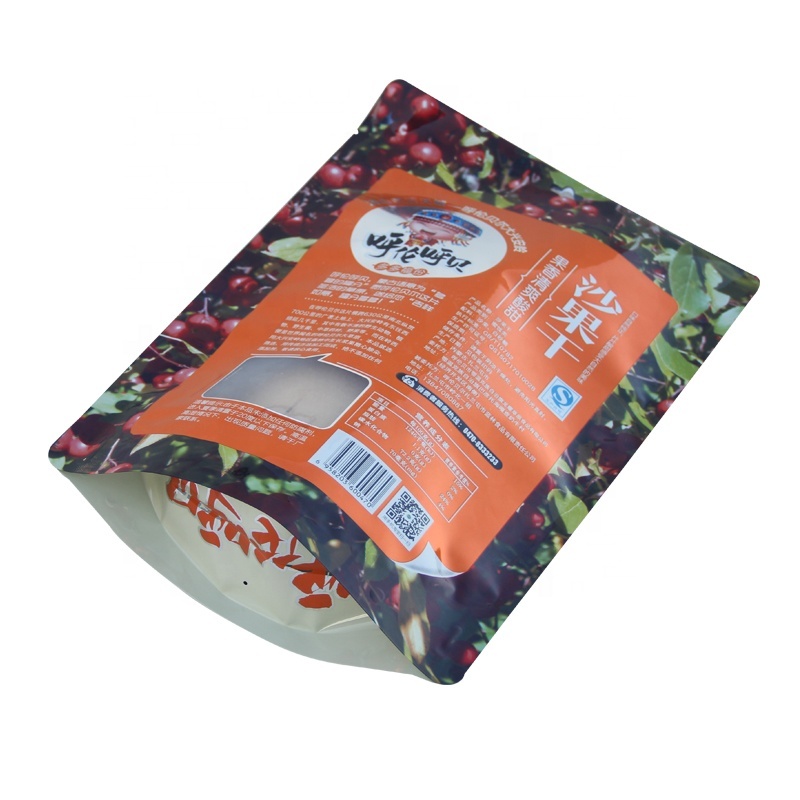 Mat de papier d'aluminium d'impression mylar bolsas doypack aluminium en plastique à fermeture à glissière pour les échantillons