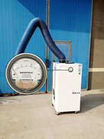 Extracteur de fumée de soudage portable certifié CE 2,2 kW, système de filtration de fumée, stations de soudage, purification de l'air pour atelier