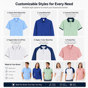 Polo Personalizado Unisex con Logotipo, Absorbente de Humedad, 100% Poliéster, 150GSM, Transpirable, de Secado Rápido, para Golf, para Hombre y Mujer - Product Image 4