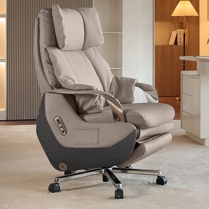 Sedia portatile moderna comoda per uso ufficio elettrica sedentaria per massaggio in vacchetta estensibile sedia per Computer - Product Image 1