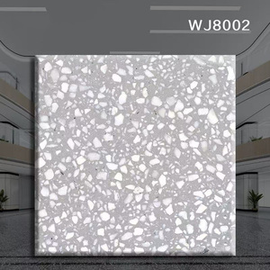 Tùy chỉnh cao cấp nhân tạo terrazzo đá mộc mạc gạch hình dạng hạt bề mặt rắn tấm sàn trung tâm 3D mô hình thiết kế - Product Image 3