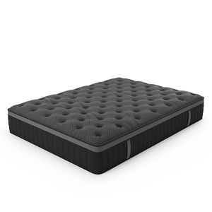 <span class=keywords><strong>Lit</strong></span> <span class=keywords><strong>double</strong></span> d'hôtel moderne et matelas à ressorts ensachés enroulé dans une boîte en carton - Product Image 2