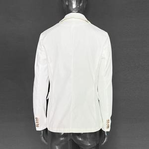 <span class=keywords><strong>Blazer</strong></span> da Donna di Alta Qualità per Autunno Inverno, Giacca Casual con Revers a Doppio Petto in Tinta Unita - Product Image 6