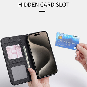 Adecuado para <span class=keywords><strong>Samsung</strong></span> S25 Funda de cuero para teléfono móvil S24 Cartera multifuncional S25u Tarjeta Flip Card Phone case Modelo más vendido - Product Image 5