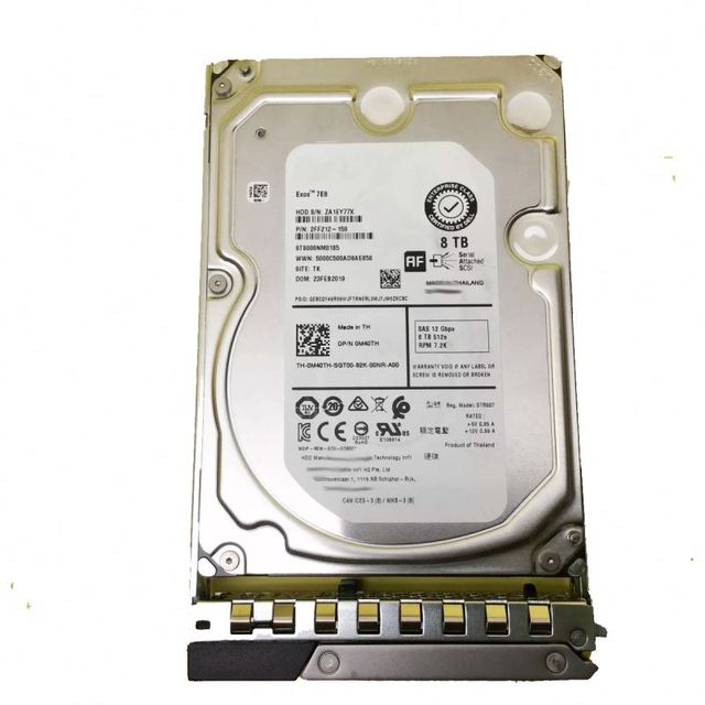 New 98GV2 8TB 7200RPM SATA 6Gbps 3.5-inch Internal Hard Drive for 13G PowerEdge Servers