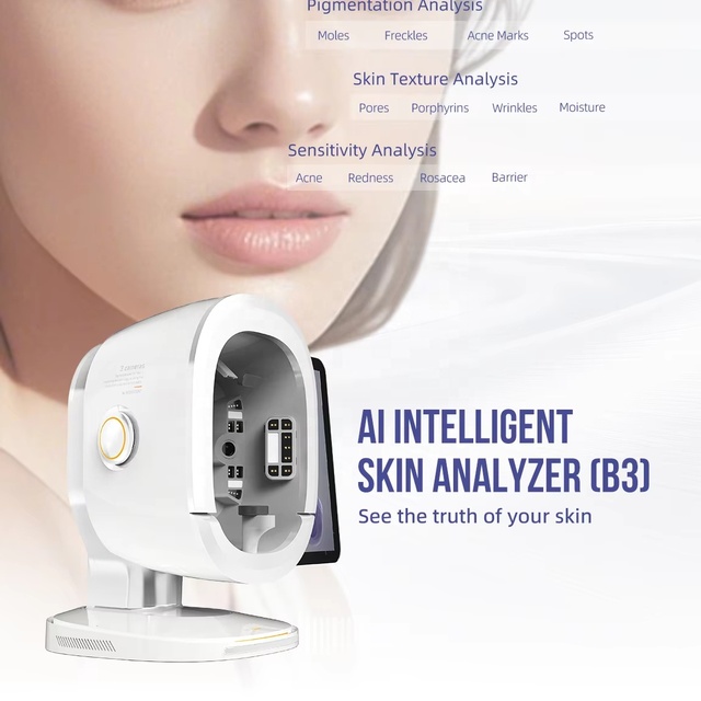 2026 Multifunctional K33 Intelligent Skin Scanner UV RGB Skin Analysis Equipment for Clinic
