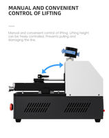 Machine de séparation d'écran LCD de téléphone professionnelle TBK288H avec pompe à vide intégrée pour la réparation d'iPhone
