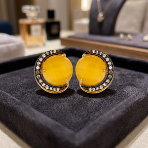 Pendientes Colgantes de Plata de Ley Hechos a Mano con Piedra de Cuarzo, Estilo Boho, Modernos, Unisex, para Aniversarios y Ocasiones Especiales - Product Image 3