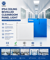 Plafonnier LED Moderne Ultra Fin 2x2FT 36W 6500K à Cadre en Aluminium pour Salle Blanche - Vente en Gros