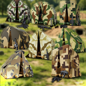 Paquete de <span class=keywords><strong>armas</strong></span> de <span class=keywords><strong>tienda</strong></span>, juego de juguetes militares, bloques de construcción, Escena de batalla, juguete de guerra militar, soldados, equipo del ejército, Kit de equipo para niños - Product Image 4