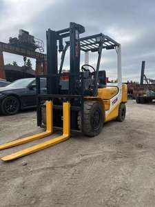 Japon Original TCM FD30T6 FD2.5/3/5/7/10/15/16/25/30Ton KOMATSU/MITSUBISHI/HELI chariot élévateur diesel avec moteur isuzu nissan - Product Image 5