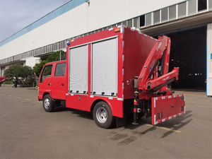 ISUZU 4x4 hai hàng DIESEL dịch vụ bảo trì di động xe nhà máy mới xuất khẩu trực tiếp cho công cụ cứu hộ tai nạn sử dụng xe - Product Image 5