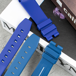 Bracelet de montre en silicone courbé de 20 mm, bracelet de montre en caoutchouc pour Omega X <span class=keywords><strong>Swatch</strong></span> Moonswatch <span class=keywords><strong>Moon</strong></span> Strap - Product Image 4