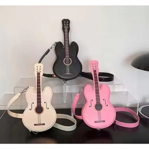Bolso Tote de Muestra Gratis, Bolso de Hombro Creativo con Forma de Guitarra, Bolso de Mano Moderno para Chicas - Product Image 1
