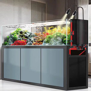 공장 직매 울트라 화이트 글라스 수족관 · 에코 · 풀 탱크 거실 홈 산호 탱크 소형 어항 - Product Image 6