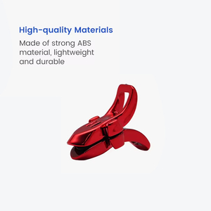 Porte-leurres magnétique Outil accessoire de pêche Anneau en caoutchouc plastique Canne à pêche Crochet facile Support pour appât suspendu - Product Image 4