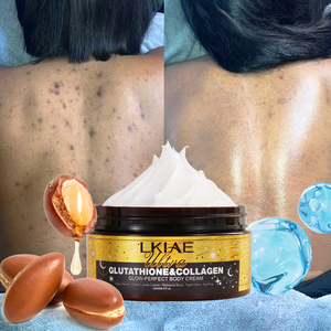 Crema Corporal Vegana de 200 ml de Marca Privada OEM, Hidratación Duradera, Manteca de Karité, Niacinamida, Elimina las Imperfecciones, Unifica el Tono de <span class=keywords><strong>la</strong></span> Piel - Product Image 1