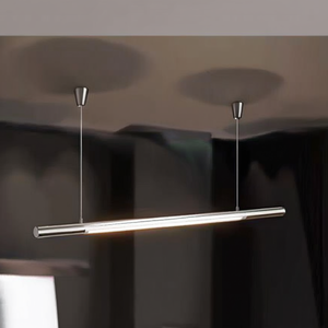 Performante 28W Pendant <b>Light</b> With Lamp Included Linear Chandelier - Product Image 3