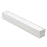 Luminaire linéaire LED connectable 3000K/4000K/5000K CCT sélectionnable pour suspension architecturale LED dimmable pour bureau