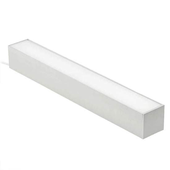 Linkable LED 3000K/4000K/5000K CCT Selectable LED Linear Light for Dimmable Architectural LED Suspension Office