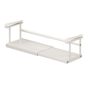 Extendable Hanging Rack For Kitchen Storage Spice Organizer Under Cabinet Wall Mounted Rectangle <b>Shelf</b> - Product Image 1