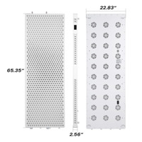 Lit de luminothérapie infrarouge à LED pour traitement corporel complet, avec panneaux de luminothérapie rouge 590nm, 630nm, 660nm, 810nm, 830nm, 850nm, 940nm