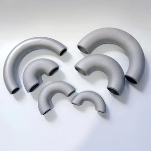 Coude de tuyau à 90 degrés en acier au carbone galvanisé ASME B16.9 - Product Image 6