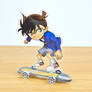 Support de présentation mini en acrylique pour porte-clés, figurine de skateboard <span class=keywords><strong>anime</strong></span> personnalisée - Product Image 1