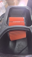 Vente en gros EDDY Nouveau design Prise d'air en fibre de carbone Logo personnalisé Moteur amélioré pour Honda Civic Type R FL5 Amélioration des performances