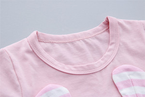 Ensembles de vêtements Mustard Pie, Pantalons Turquie, Sweat-shirt à oreilles de lapin, T-shirts à impression numérique, Vente en gros Chine - Product Image 6