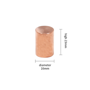 Hot Sản phẩm bán chạy 16*23 mét tùy chỉnh điểm phẳng hàn điện cực cap tip kháng hàn điện cực vật liệu - Product Image 2