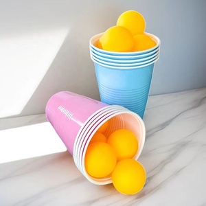 Offres Spéciales personnalisé jetable 18 oz en plastique bière-pong tasse double paroi lumineuse pour les rassemblements de famille fêtes festivals de <span class=keywords><strong>musique</strong></span> - Product Image 4