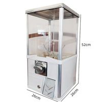 Distributeur automatique de jouets rétro à commande mécanique à simple couche pour œufs surprise, pour écoles et usines, vente en gros, haute rentabilité
