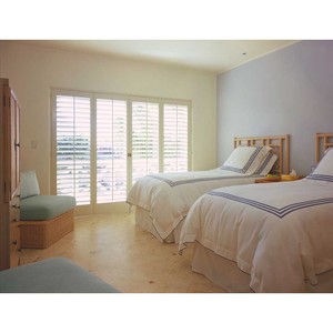 Hangzhou <strong>Export</strong> American Style White Bass <strong>windows</strong> Interior Wood Plantation <strong>Shutter</strong> - Product Image 4