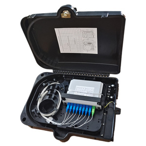 Thích nghi với hai 1:12 PLC Splitter quang ngoài trời FTTH 24 lõi 24 sợi quang phân phối Hộp thiết bị đầu cuối - Product Image 1